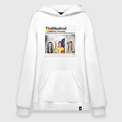 Толстовка-худи оверсайз Thursday The Weeknd, цвет: белый