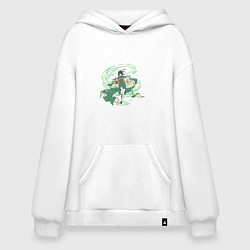 Толстовка-худи оверсайз Венти, цвет: белый