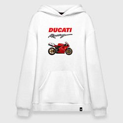 Худи оверсайз DUCATI ДУКАТИ MOTOSPORT