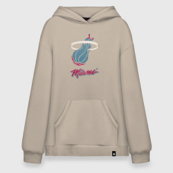 Худи оверсайз Miami Heat