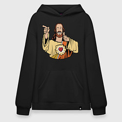 Худи оверсайз Dogma - smile Jesus like