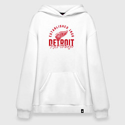 Худи оверсайз Detroit Red Wings Детройт Ред Вингз