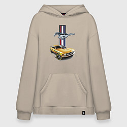 Худи оверсайз Mustang motorsport