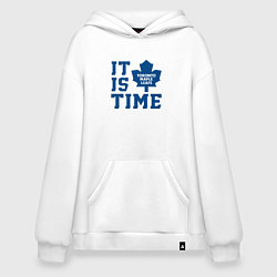 Худи оверсайз It is Toronto Maple Leafs Time, Торонто Мейпл Лифс