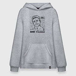 Худи оверсайз ANIKI BILLY HERRINGTON ASS WE CAN