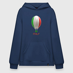 Худи оверсайз 3d aerostat Italy flag