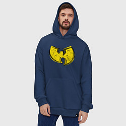 Толстовка-худи оверсайз Style Wu-Tang, цвет: тёмно-синий — фото 2