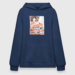 Худи оверсайз Destroy everything kitty