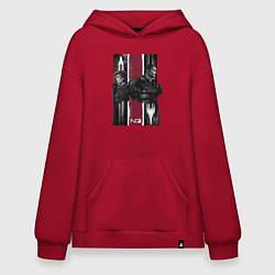 Худи оверсайз Mass Effect N7 - Shepard