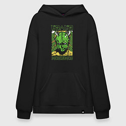 Толстовка-худи оверсайз Dorohedoro, цвет: черный