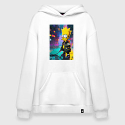 Худи оверсайз Bart Simpson - urban fantasy