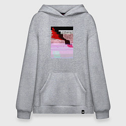 Худи оверсайз Abstract glitch