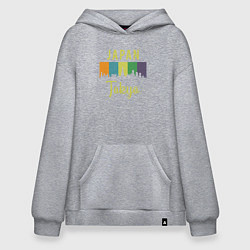 Худи оверсайз Токио Япония