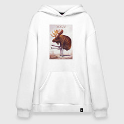 Худи оверсайз Лось хоба