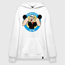 Худи оверсайз Popeye GYM