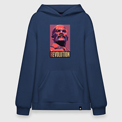 Худи оверсайз Lenin revolution