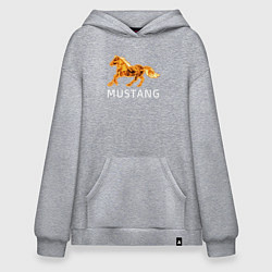 Худи оверсайз Mustang firely art