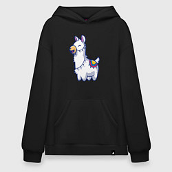 Худи оверсайз Весёлая альпака