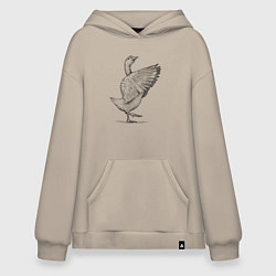 Худи оверсайз Гусь встрепенусь