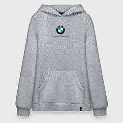 Худи оверсайз BMW the unlimited driving machine