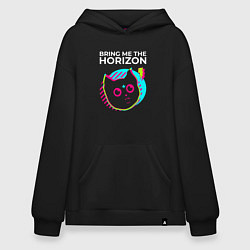 Худи оверсайз Bring Me the Horizon rock star cat