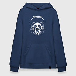 Худи оверсайз Metallica rock panda