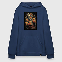 Худи оверсайз Муай Тай тигр