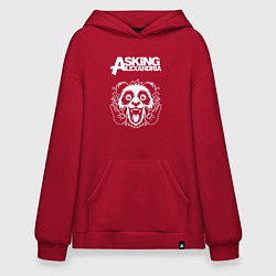 Худи оверсайз Asking Alexandria rock panda