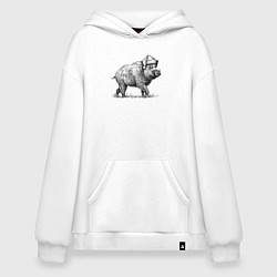 Худи оверсайз Новогодний кабан