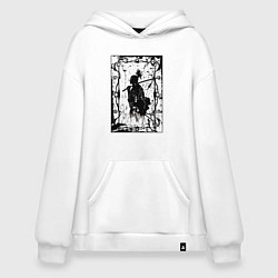 Худи оверсайз Воин с катаной