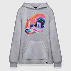 Худи оверсайз 80s Love