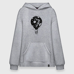 Худи оверсайз Космический воздушный шар