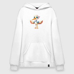 Худи оверсайз Маленький аистёнок