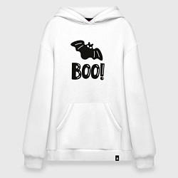 Худи оверсайз Черная летучая мышь: хэллоуин