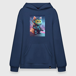 Худи оверсайз Cool kitten - special cyberforces