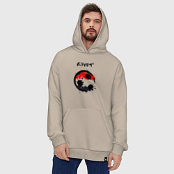 Толстовка-худи оверсайз Сборная Египта, цвет: миндальный — фото 2