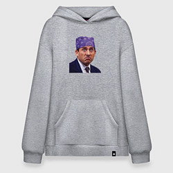 Толстовка-худи оверсайз Prison mike Michael Scott офис, цвет: меланж