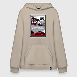 Худи оверсайз Audi Sport автомобиль