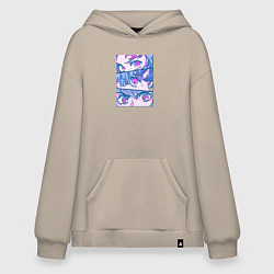 Худи оверсайз Тандзиро Незуко и Зеницу Клинок рассекающий демоно