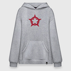 Худи оверсайз Red star USSR