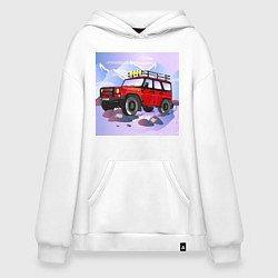 Худи оверсайз Внедорожник УАЗ Хантер