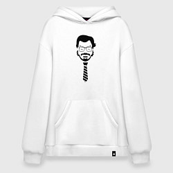 Худи оверсайз Профессор - бумажный дом