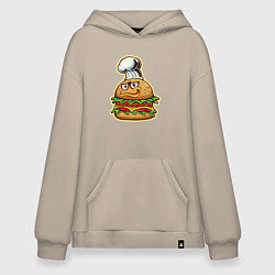 Худи оверсайз Шеф бургер