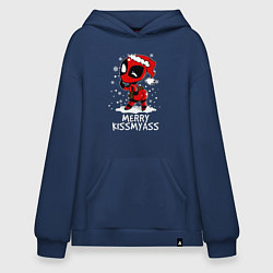 Худи оверсайз Deadpool - merry kiss my ass