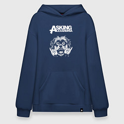 Худи оверсайз Asking Alexandria rock dog