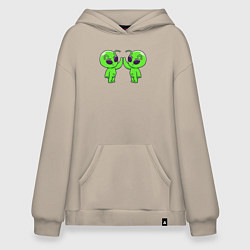 Худи оверсайз Пришелец дай пять