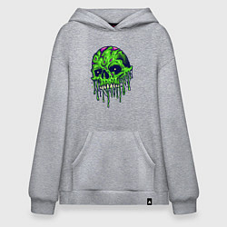 Худи оверсайз Green skull