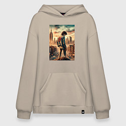 Худи оверсайз Mick Jagger is the world legend