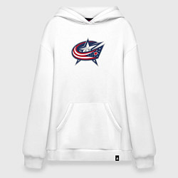Худи оверсайз Columbus blue jackets - hockey team - emblem