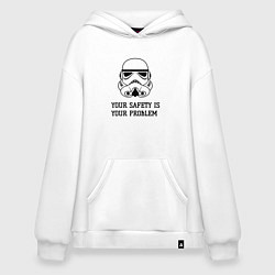 Худи оверсайз Ваша безопасность ваши проблемы